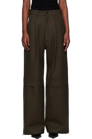 Ami Pantalon cargo brun
