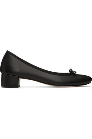 Repetto Chaussures de style ballerine à talon Camille noires