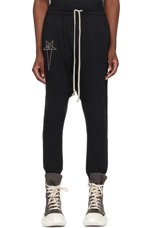 Rick Owens Pantalon de survêtement noir édition Champion