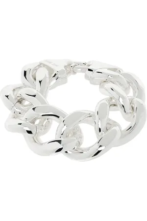 ANINE BING Bracelet-chainette argenté à gros maillons