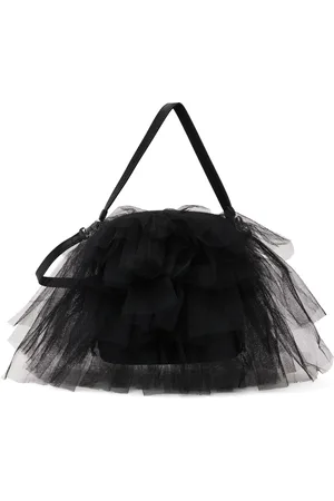 Simone Rocha Mini sac de style tutu noir à volants