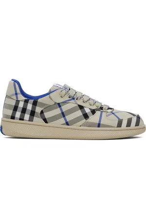 Burberry Baskets Terrace beiges à carreaux