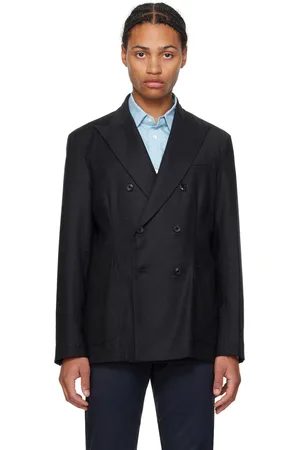 BARENA Veston Doria Flan noir