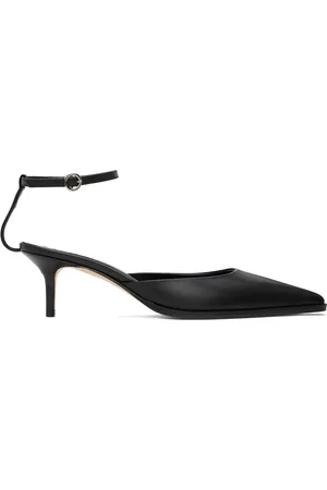 Aeyde Chaussures à petit talon Sarina noires à bride à la cheville