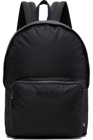 HUGO BOSS Sac à dos bleu marine à logo