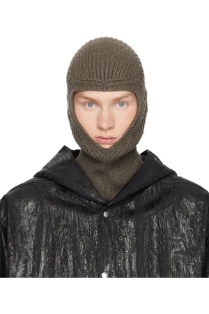 Rick Owens Passe-montagne Skull gris - Porterville