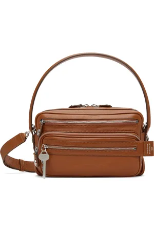 Acne Studios Sac à bandoulière Camero Party brun clair