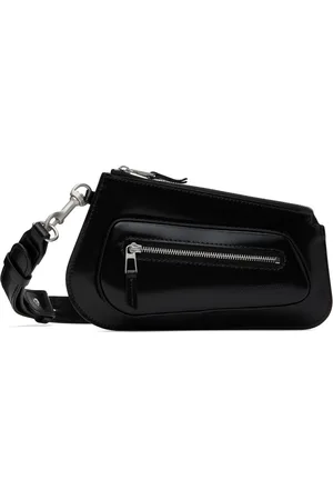 Kiko Kostadinov Sac de style pochette Trivia noir