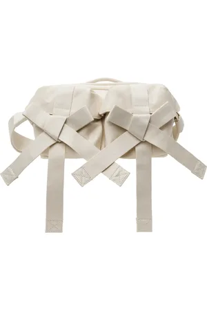 Simone Rocha Sac à bandoulière blanc cassé à boucles