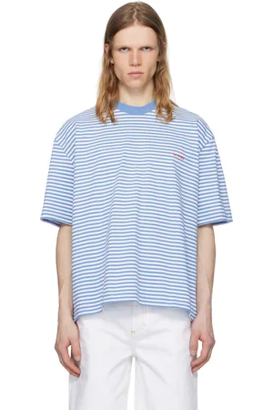 SUNNEI T-shirt surdimensionné bleu et blanc