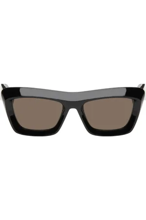 Bottega Veneta Lunettes de soleil œil-de-chat noires