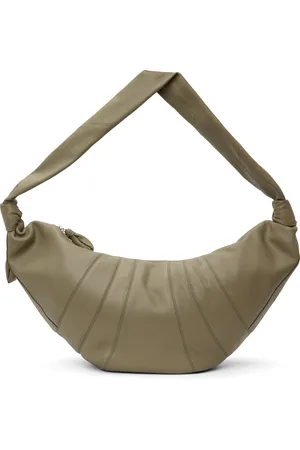 LEMAIRE Grand sac Croissant kaki