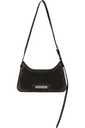 Acne Studios Mini sac Platt brun