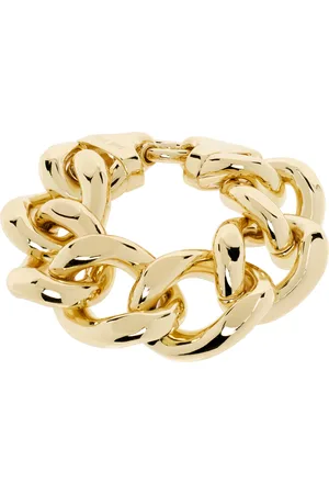 ANINE BING Bracelet-chainette doré à gros maillons