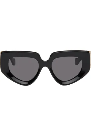 Loewe Lunettes de soleil en forme de diamant noires