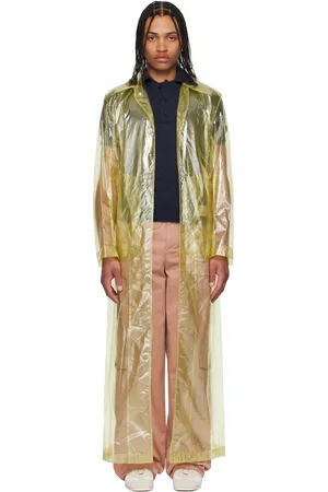 DRIES VAN NOTEN Mackintosh décontracté vert