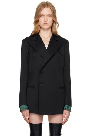 Maison Margiela Veston façon tailleur noir