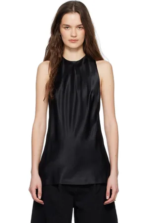 Simone Rocha Haut noir à corsage bain de soleil à boucle décorative