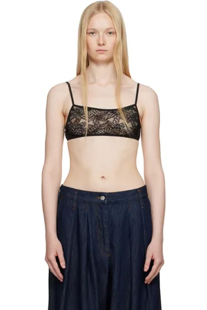 DRIES VAN NOTEN Soutien-gorge léger ajusté noir