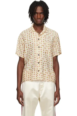 Kartik Research Chemise de camp beige