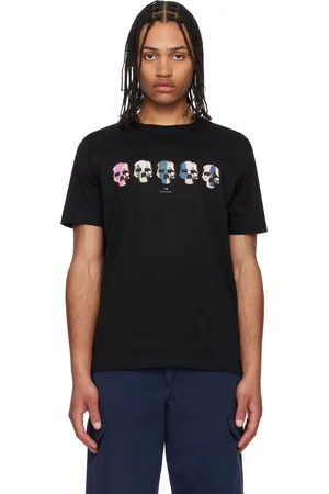 Paul Smith T-shirt noir à images imprimées