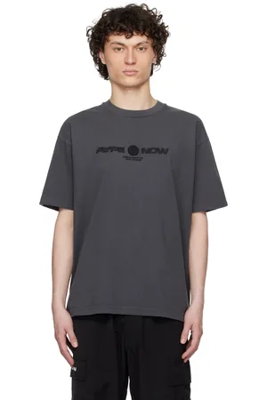 A Bathing Ape T-shirt noir à logo AAPE Now