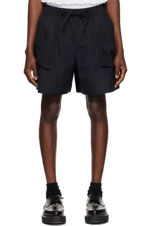 Simone Rocha Short noir à poches cargo