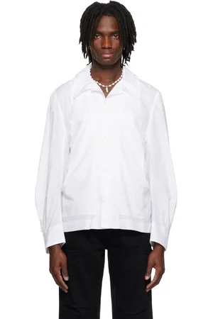 Simone Rocha Chemise de travail blanche