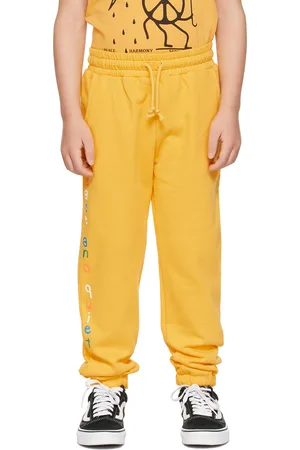 Museum Of Peace & Quiet Enfant | Pantalon de survêtement jaune exclusif à SSENSE