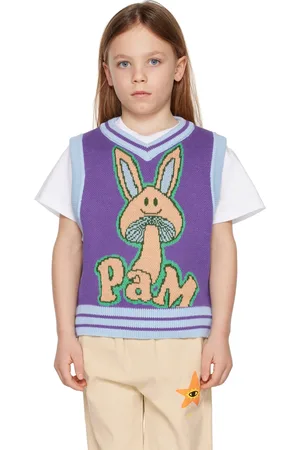 PAM PERKS AND MINI Enfant | Gilet mauve exclusif à SSENSE