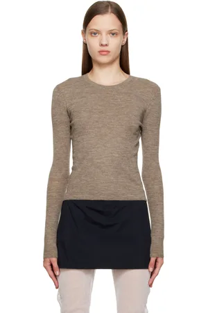 MARYAM NASSIR ZADEH Pull Tory taupe