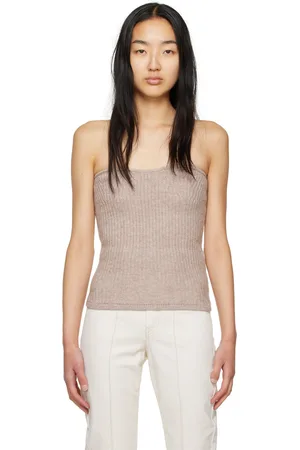 Isabel Marant Camisole sans bretelles beige