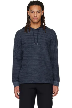 Vince Pull à capuche isotherme bleu marine