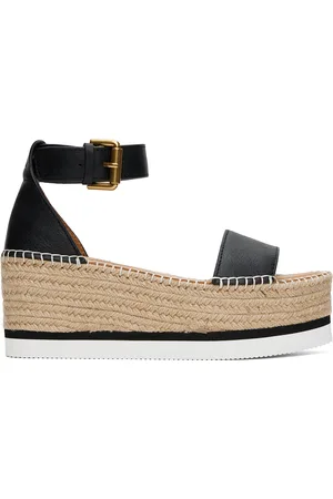 See by Chloé Sandales de style espadrille Glyn noires