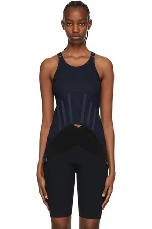 DION LEE Débardeur bleu marine en coton bio