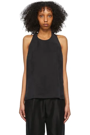 Filippa K Débardeur noir en cupro
