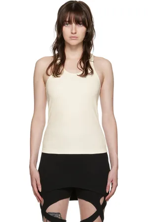DION LEE Débardeur E-Hook blanc