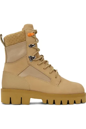 Heron Preston Bottes militaires beiges