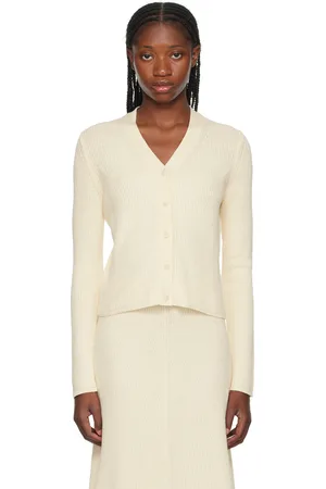 Joseph Cardigan beige à boutons