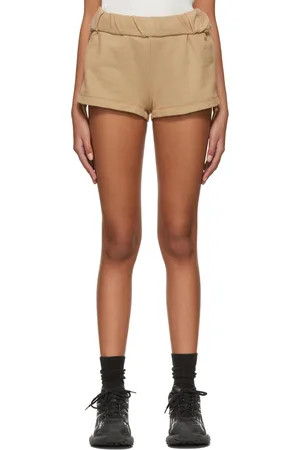 DION LEE Short beige en coton