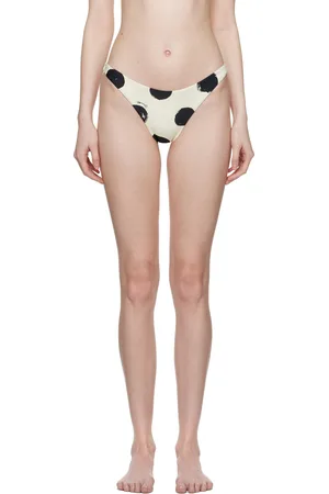 SIMON MILLER Culotte de bikini Bwai noir et blanc