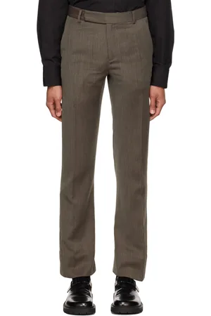 Cornerstone Pantalon brun à pattes d