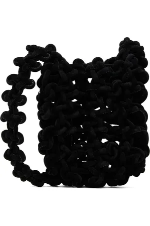 KARA Sac Tech noir à nœuds