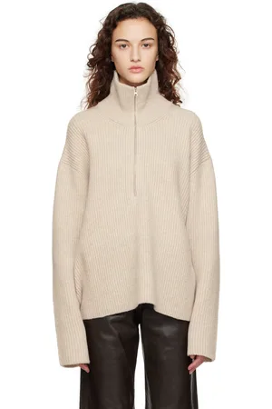 Teurn Studios Col roulé beige exclusif à SSENSE