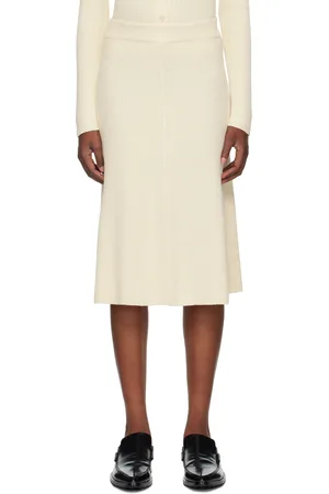 Joseph Jupe midi évasée beige