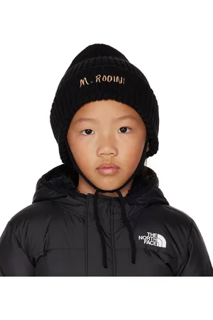 Mini Rodini Enfant | Bonnet côtelé noir