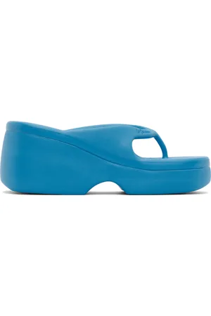 forBitches Tongs bleues à plateforme