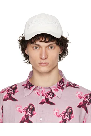 Acne Studios Casquette blanche à logos
