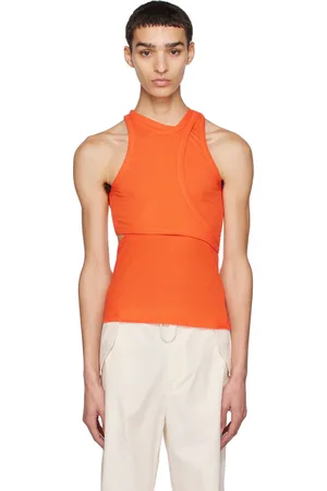 DION LEE Débardeur modulaire orange