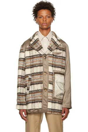 Feng Chen Wang Blouson multicolore à panneaux